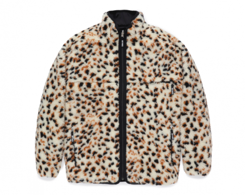 WACKO MARIA/拾ޥꥢ/REVERSIBLE LEOPARD BOA FLEECE JACKET/С֥쥪ѡɥܥ㥱å/WHITE