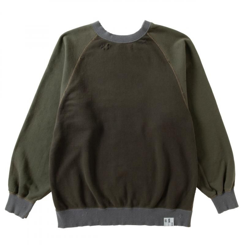 「#期間限定」のおすすめ人気ランキング NEXUS VII/ネクサスセブン/R/S SWEAT 3TONE DAMAGED トップス