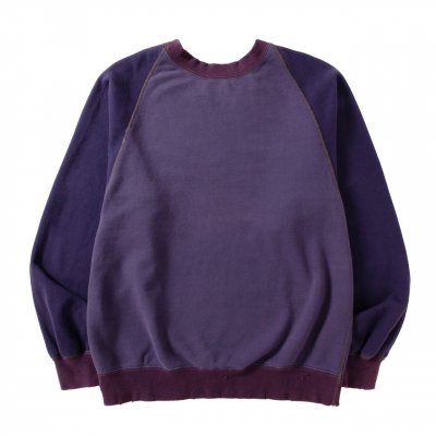 NEXUS VII/֥ͥ/R/S DAMAGED 3TONE SWEAT/С֥륯롼ͥå3ȡ󥹥å/FADE PURPLE