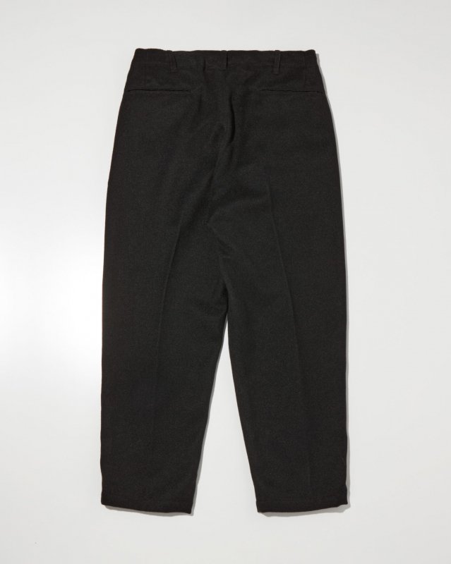 RADIALL/ラディアル/Lo-n-Slo WIDE FIT TROUSERS/ワイドシルエットスラックス/BLACK - EMILIANO  ONLINE SHOP｜RADIALL,DELUXE,WACKO MARIA/ラディアル,デラックス,ワコマリア通販