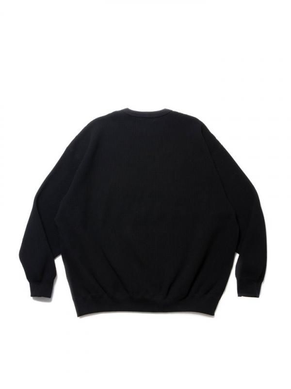 COOTIE クーティー N/C Waffle Crew ワッフルクルー COOTIE/クーティー/N/C WAFFLE CREW/ワッフルクルー/BLACK