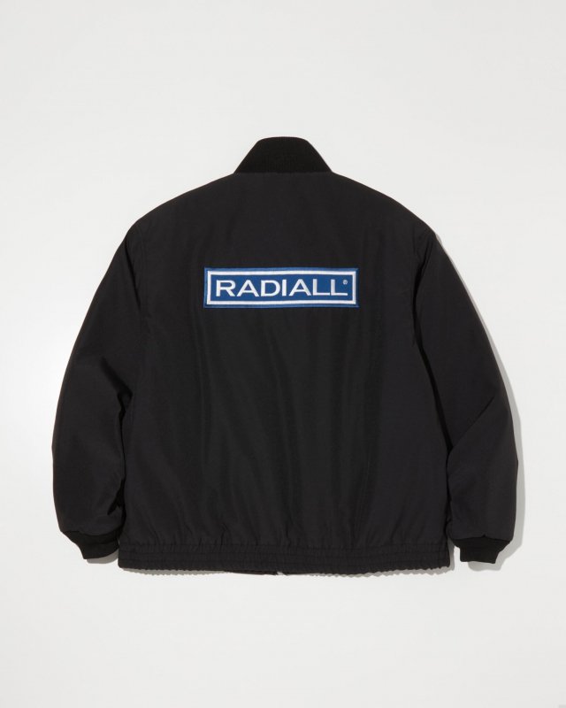 RADIALL/ラディアル/Wheels ZIP UP BLOUSON/ジップアップブルゾン/BLACK - EMILIANO ONLINE SHOP｜ RADIALL,DELUXE,WACKO MARIA/ラディアル,デラックス,ワコマリア通販