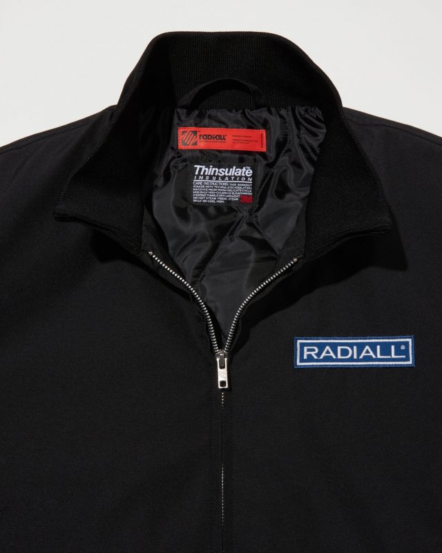 RADIALL/ラディアル/Wheels ZIP UP BLOUSON/ジップアップブルゾン/BLACK - EMILIANO ONLINE  SHOP｜RADIALL,DELUXE,WACKO MARIA/ラディアル,デラックス,ワコマリア通販