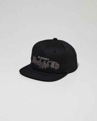 RADIALL/ǥ/The BONEZDragon Ash/Straight Up TRUCKER CAP/ȥåå/BLACK