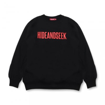 Hide and Seek/ϥɥɥ/The H&S Sweat Shirt/åȥ/BLACKRED