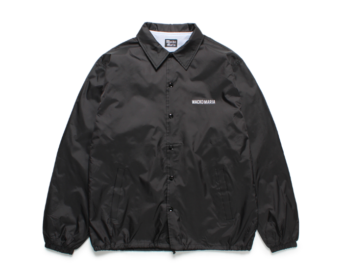 WACKO MARIA/ワコマリア/COACH JACKET/コーチジャケット/BLACK WACKO MARIA/ワコマリア/COACH JACKET/コーチジャケット/BLACK