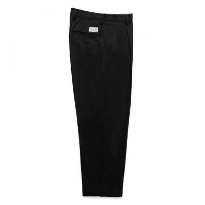 WACKO MARIA/拾ޥꥢ/DOUBLE PLEATED CHINO TROUSERS/Υȥ饦/BLACK