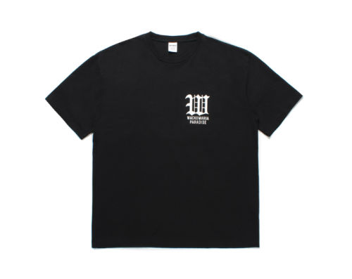 WACKO MARIA/拾ޥꥢ/WASHED HEAVY WEIGHT CREW NECK T-SHIRT (TYPE-6)/BLACK