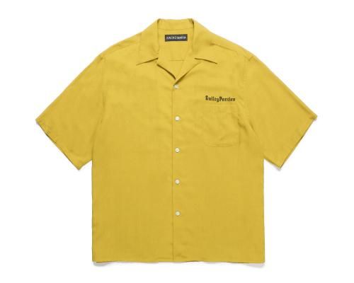 WACKO MARIA/拾ޥꥢ/50'S OPEN COLLAR SHIRT S/S ( TYPE-2 )/50'sץ󥫥顼/YELLOW