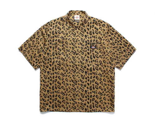 WACKO MARIA/拾ޥꥢ/DICKIES / LEOPARD WORK SHIRT(TYPE-2) /ǥå//BEIGE