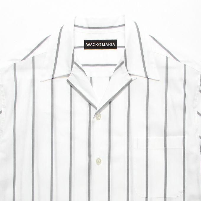 WACKO MARIA/ワコマリア/STRIPED OPEN COLLAR SHIRT S/S ( TYPE