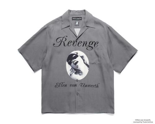 WACKO MARIA/拾ޥꥢ/ELLEN VON UNWERTH / HAWAIIAN SHIRT/ϥ磻󥷥/GRAY