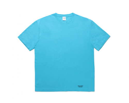 WACKO MARIA/拾ޥꥢ/WASHED HEAVY WEIGHT CREW NECK T-SHIRT ( TYPE-9 )/BLUE