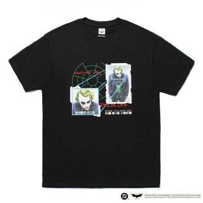 WACKO MARIA/拾ޥꥢ/THE DARK KNIGHT TRILOGY / CREW NECK T-SHIRT ( TYPE-4 )/BLACK