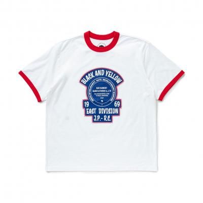 RATS/å/TRIM PRINT TEE/硼ȥ꡼T/WHITERED