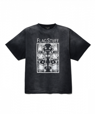 F-LAGSTUF-F/ե饰/FACE TEE/ץT/BLACK