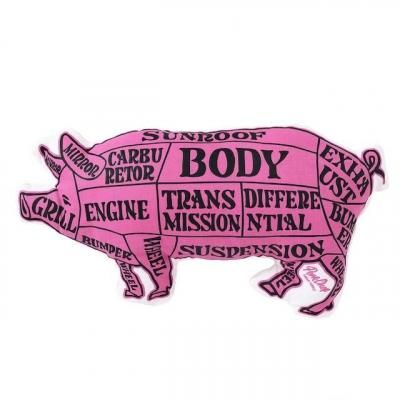 PORK CHOP/ݡå/PORK CUSHION/ݡå/PINKBLACK