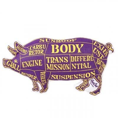 PORK CHOP/ݡå/PORK CUSHION/ݡå/PURPLEORANGE