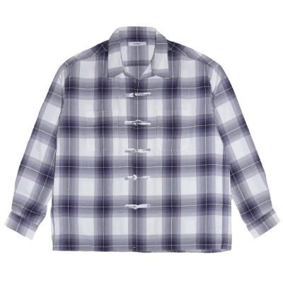 EXODUS//OMBRE CHECK ORIENTAL SHIRT/֥åꥨ󥿥륷/PURPLE