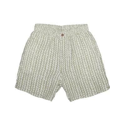 EXODUS/エクソダス/AJIRO BAMBOO HAWAIIAN SHORTS/ハワイアンショーツ/KHAKI