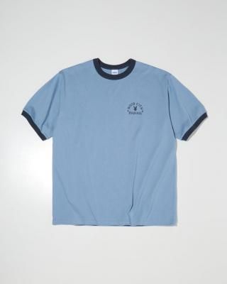 RADIALL/ǥ/Bunny D CREW NECK T-SHIRT S/S/롼ͥåT/SAXE BLUE