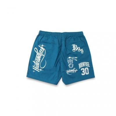Hide and Seek/ϥɥɥ/Cursive Logo Beach Short/硼/GREEN