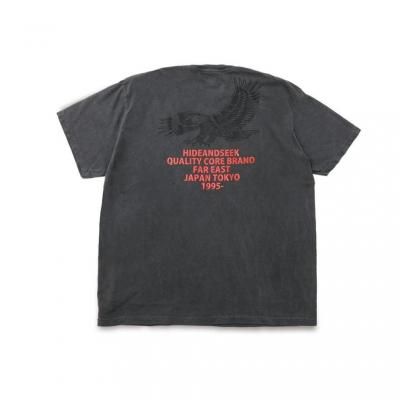 Hide and Seek/ϥɥɥ/Eagle S/S Tee-2/ץT/D-BLACK