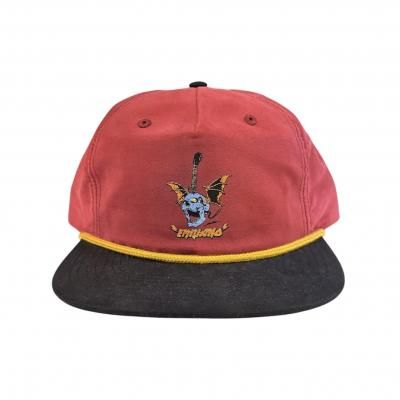 EMILIANO/ߥꥢ/HIROTTON/ ҥåȥ/SKULL GUITAR CAP/륮/BURGUNDYBLACK