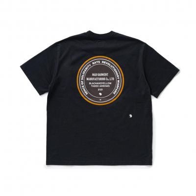 RATS/å/CIRCLE MGM POCKET TEE/硼ȥ꡼T/BLACK
