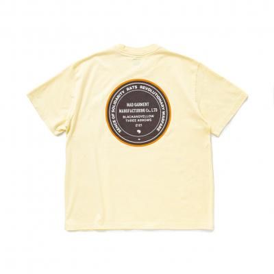 RATS/å/CIRCLE MGM POCKET TEE/硼ȥ꡼T/L.YELLOW