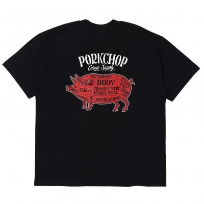 PORK CHOP /ݡå/PORK BACK TEE/ץȥƥ/BLACKWHRD