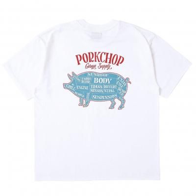 PORK CHOP /ݡå/PORK BACK TEE/ץȥƥ/WHITERDBL