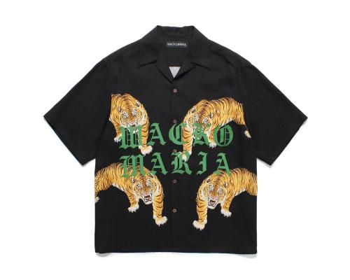 WACKO MARIA/拾ޥꥢ/TIM LEHI/ƥ꡼ϥ/HAWAIIAN SHIRT (TYPE-7) /ϥ磻󥷥/BLACK