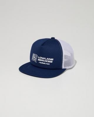 RADIALL/ǥ/Lowlane TRUCKER MESH CAP/ȥåå奭å/NAVYWHITE