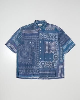 RADIALL/ǥ/Muscle Shoals REGULAR COLLARED SHIRT S/S/Хʥ쥮顼顼/SMOKE NAVY