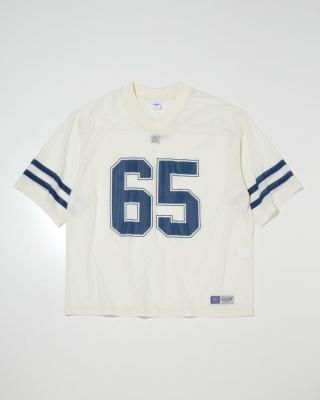 RADIALL/ǥ/Hood City FOOTBALL SHIRT S/S/եåȥܡ륲ॷ/OFF WHITE