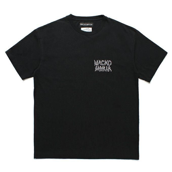 WACKO MARIA/NECKFACE / SWEAT SHIRT（BLACK）［クルーネック
