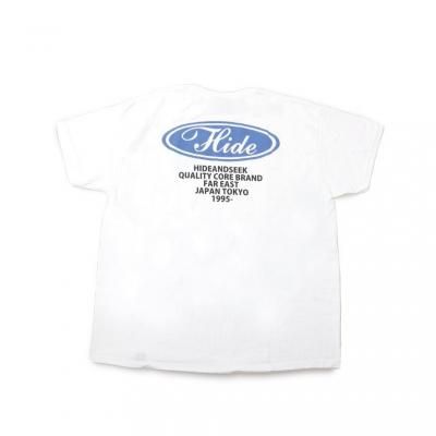 Hide and Seek/ϥɥɥ/Circle Logo S/S Tee/ץT/WHITE