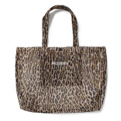 WACKO MARIA/拾ޥꥢ/SPEAK EASY/LEOPARD TOTE BAG/ԡ쥪ѡɥȡȥХå/BEIGE