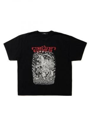 ANTIDOTE BUYERS CLUB/ɡȥХ䡼/Fade Wash S/S Tee (Grim Reaper)/ץT/BLACK