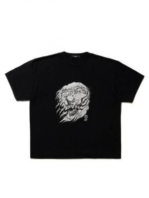 ANTIDOTE BUYERS CLUB/ɡȥХ䡼/Fade Wash S/S Tee (Skull Jesus)/ץT/BLACK