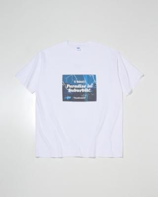 RADIALL/ǥ/Television CREW NECK T-SHIRT S/S/롼ͥåT/WHITE