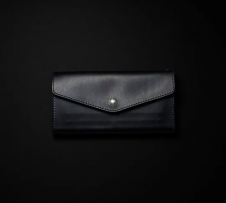 ANTIDOTE BUYERS CLUB/ɡȥХ䡼/Trucker Long Wallet/쥶å/BLACK SMOOTH LEATHER/FREE