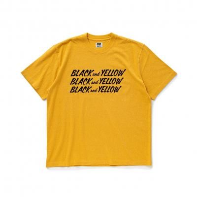 RATS/å/BLACK and YELLOW TEE/硼ȥ꡼T/YELLOW