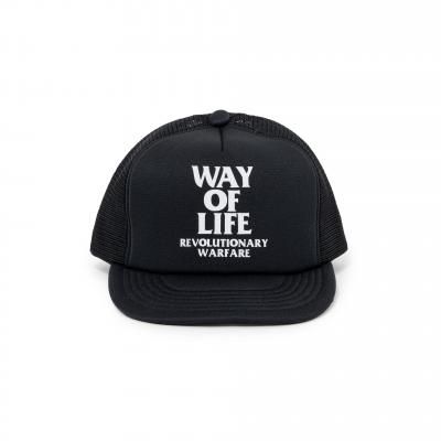 RATS /ラッツ/MESH CAP “WAY OF LIFE”/メッシュキャップ/BLACK