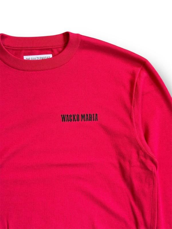 WACKO MARIA/ワコマリア/COTTON KNIT CREW NECK SWEATER ( TYPE