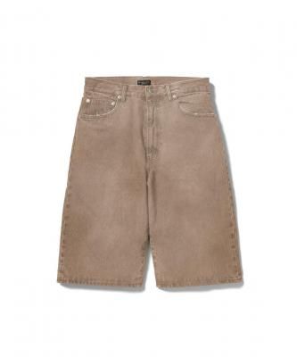 F-LAGSTUF-F/ե饰/DENIM BAGGIE SHORTS/ǥ˥Х硼/BROWN