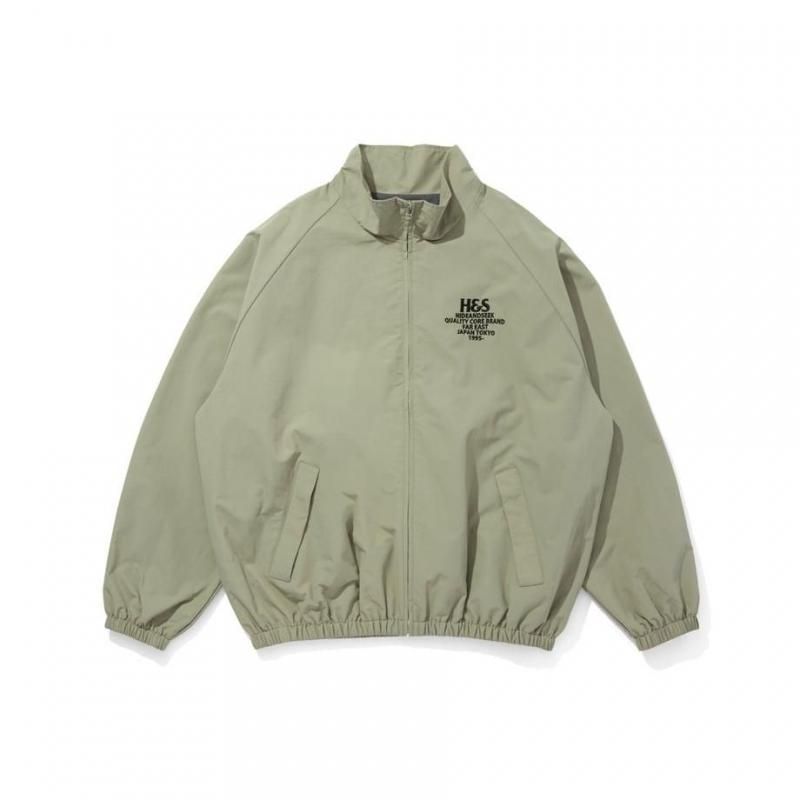 ワコマリア トラックジャケット 白 緑 2023SS L 美品 WACKO MARIA (ワコマリア) TRACK JACKET (トラックジャケット) BLACK