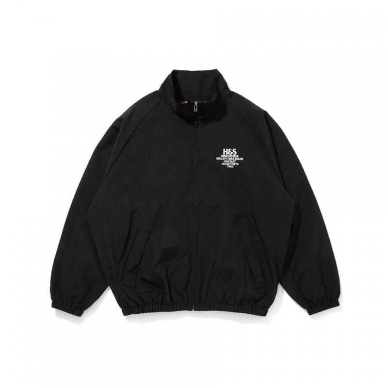 Hide and Seek/Track Jacket/トラックジャケット/BLACK