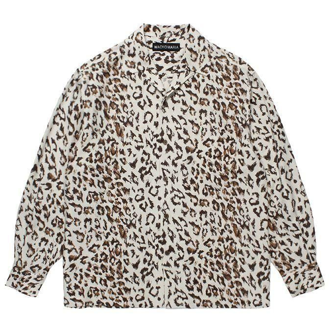 k*o様 ８月末終了　美品　ワコマリア　レオパード　ワークジャケット　Ｌ DICKIES / LEOPARD WORK JACKET【BEIGE】｜WACKO MARIA｜MELTING